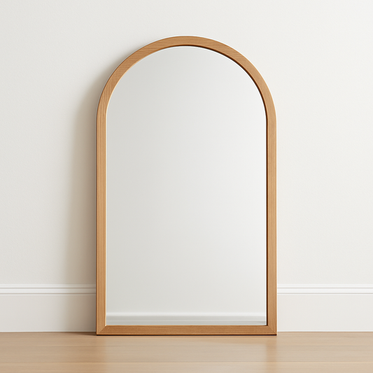 Arden – Arched Wood-Framed Mirror