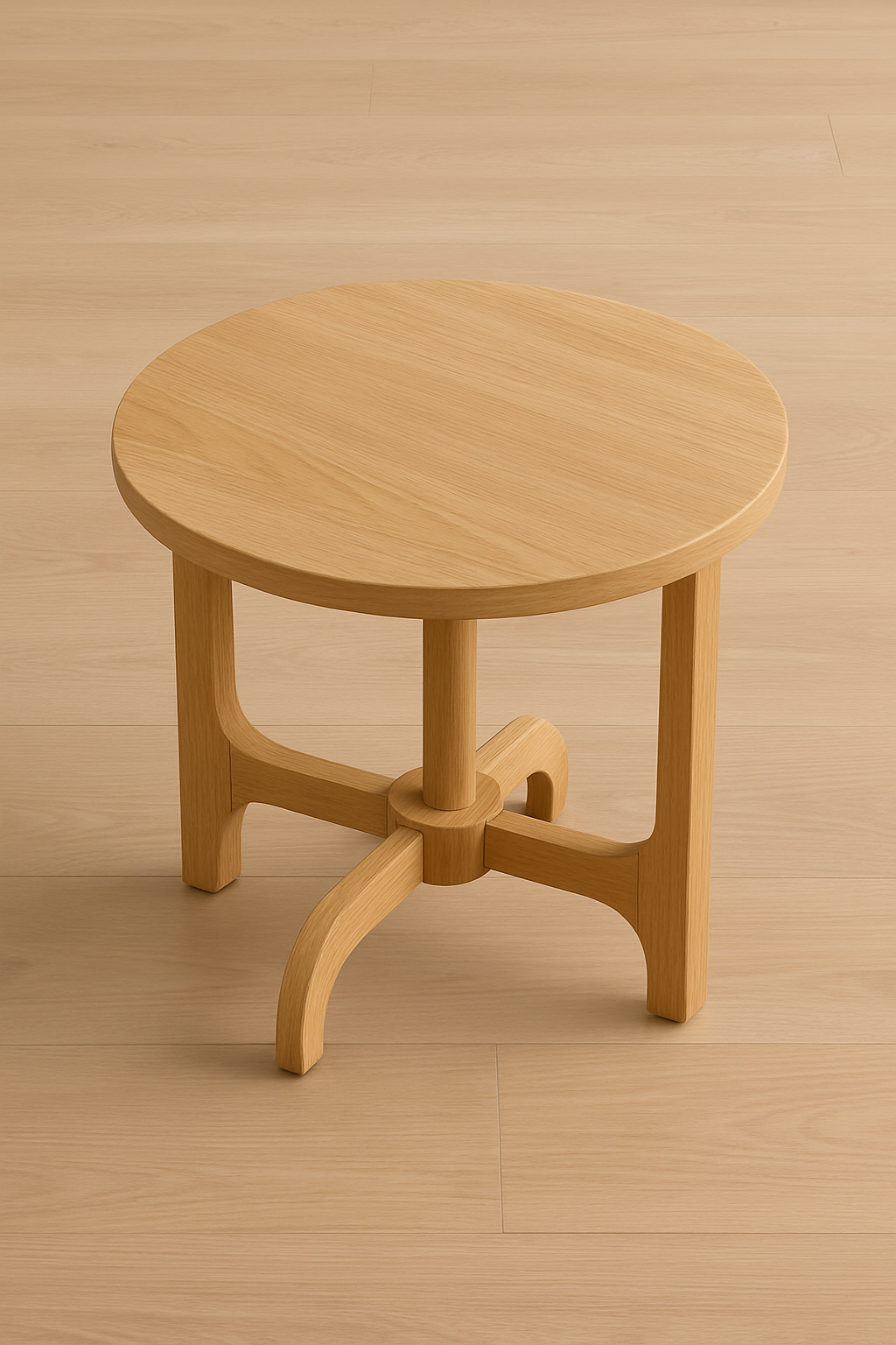 Nero – Round Solid Wood Coffee Table